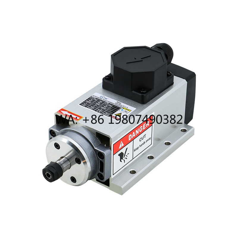 Er20 Collet Chuck Spindle Motor 220V - Hochgeschwindigkeits-CNC-Spindelmotor mit Luftkühlung, 1,5 kW, 2