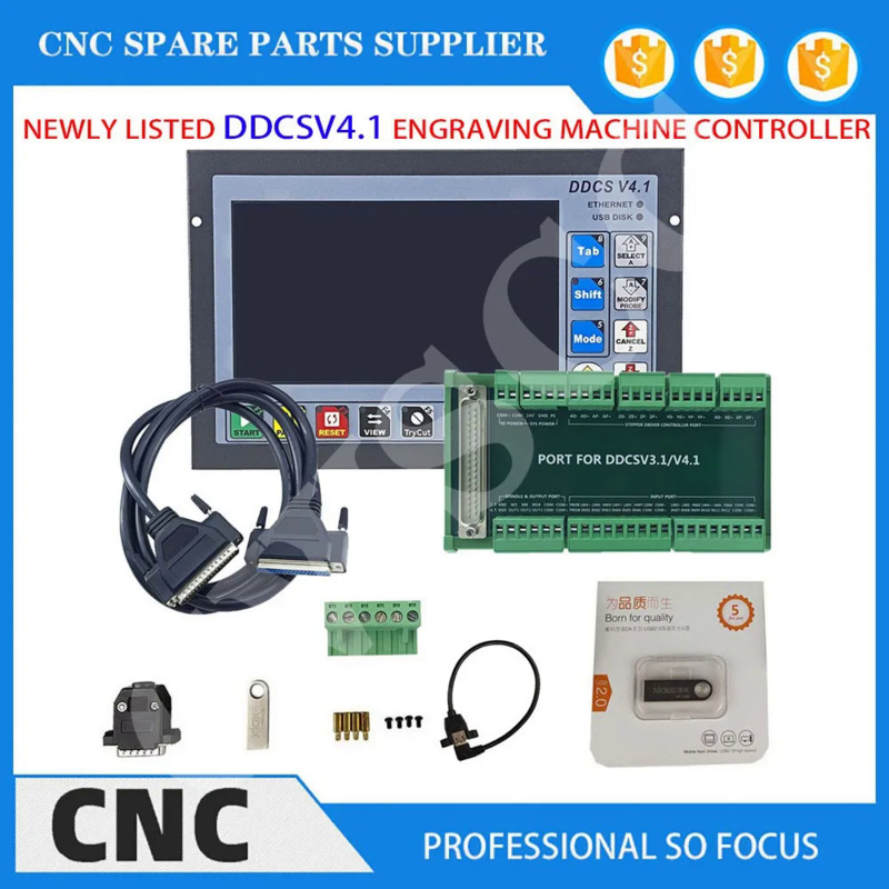 Ddcs V4.1 4 Axis Cnc Offline Controller - Das neueste DDCSV3.1-Upgrade DDCS V4.1 3/4-Achsen-unabhängige