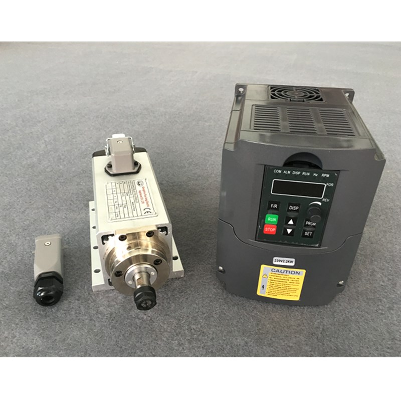 Er20 Collet Chuck Spindle Motor 220V - Spindel 3KW 220V Luftgekühlter Spindelmotor CNC-Fräser