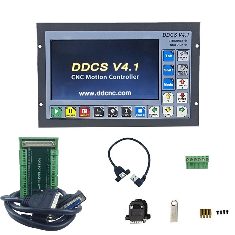 Ddcs V4.1 4 Axis Cnc Offline Controller - DDCS V4.1 Standalone Bewegungssteuerung Offline-Controller Unterstützt
