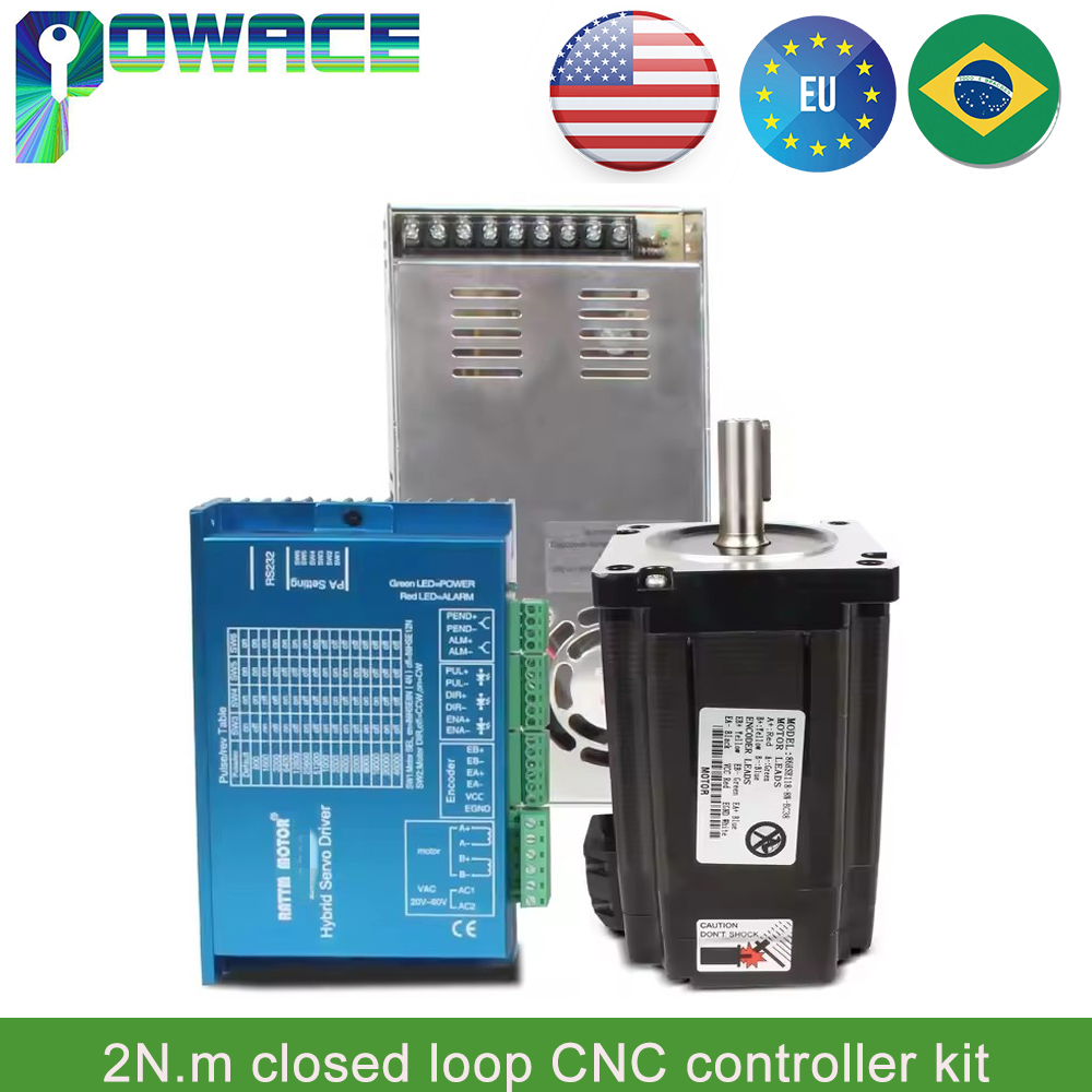 【EU】 2 Nm Nema23 Servo-Schritt – Nema 23 Closed Loop Stepper Motor Driver Kit Bewertung und Preis