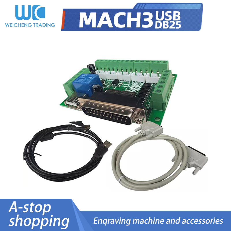 1Set 5-Achsen-CNC-Schnittstell – 5 Axis Cnc Breakout Board Interface Mach3 Bewertung und Preis