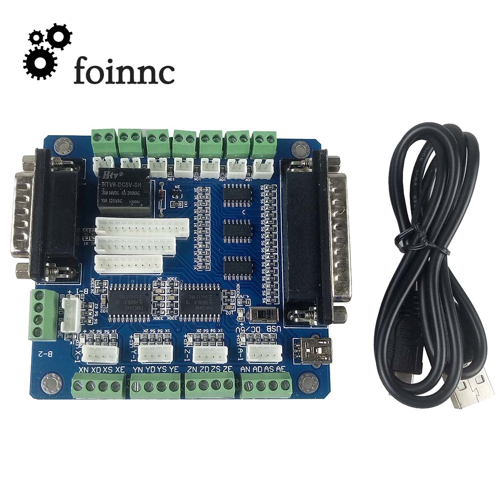 Mach3 5 Achsen CNC Breakout Co – 5 Axis Cnc Breakout Board Interface Mach3 Bewertung und Preis