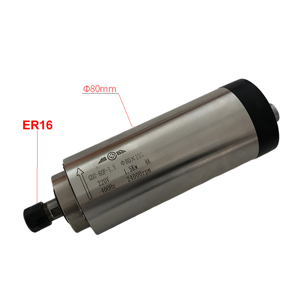 CNC Luftgekühlter 800W 1500W 2 – Er20 Collet Chuck Spindle Motor 220V Bewertung und Preis