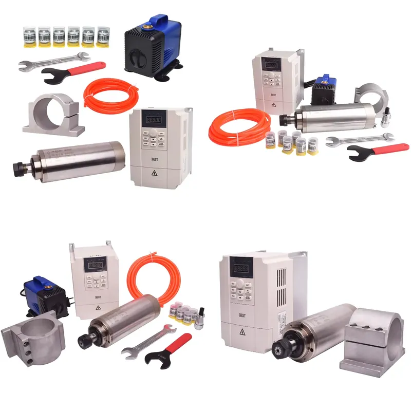 Gdz80 2,2 kW wassergekühltes S – 2.2Kw Water Cooled Spindle Kit Vfd Bewertung und Preis