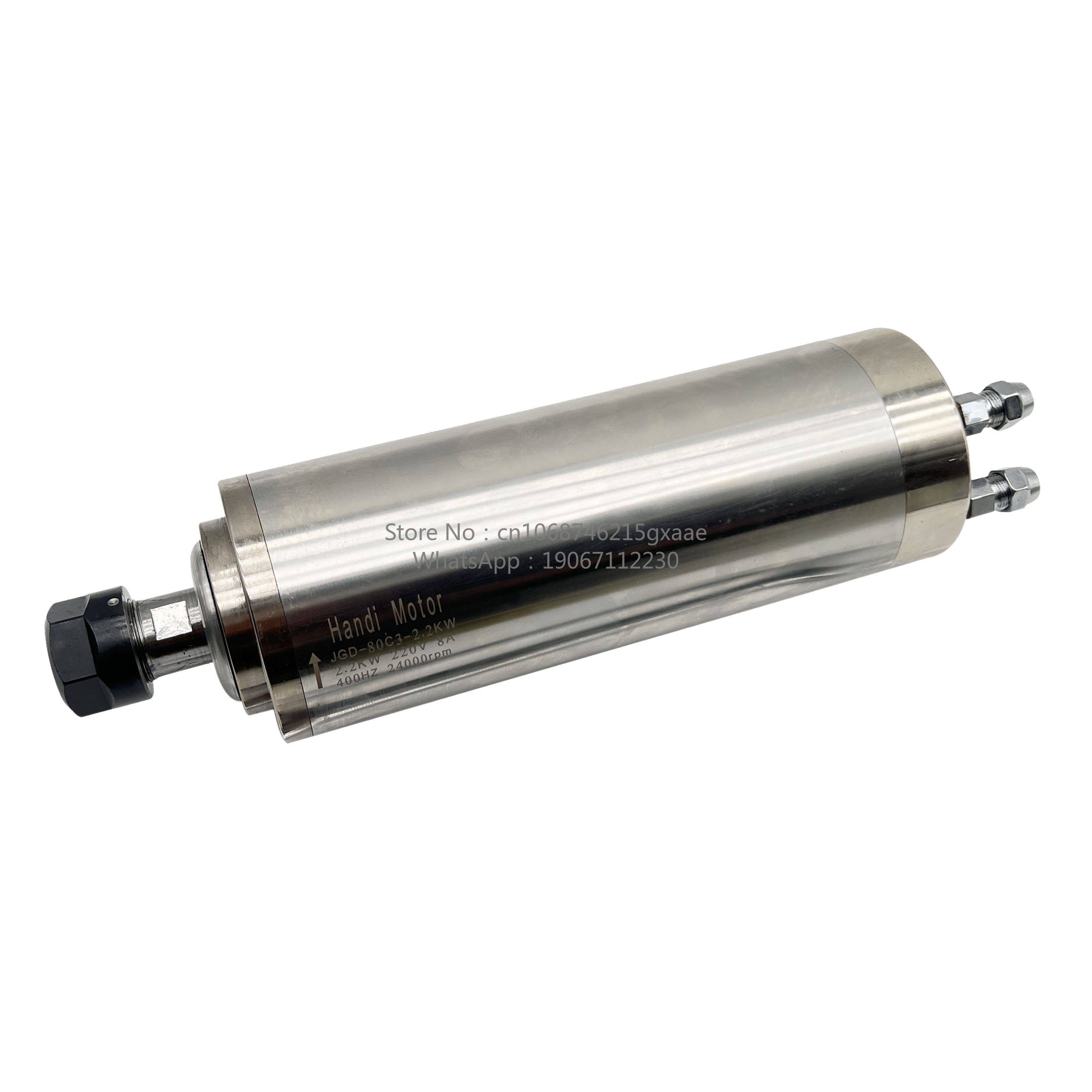 80MM 2,2KW ER20 Wassergekühlte – 2.2Kw Water Cooled Spindle Kit Vfd Bewertung und Preis