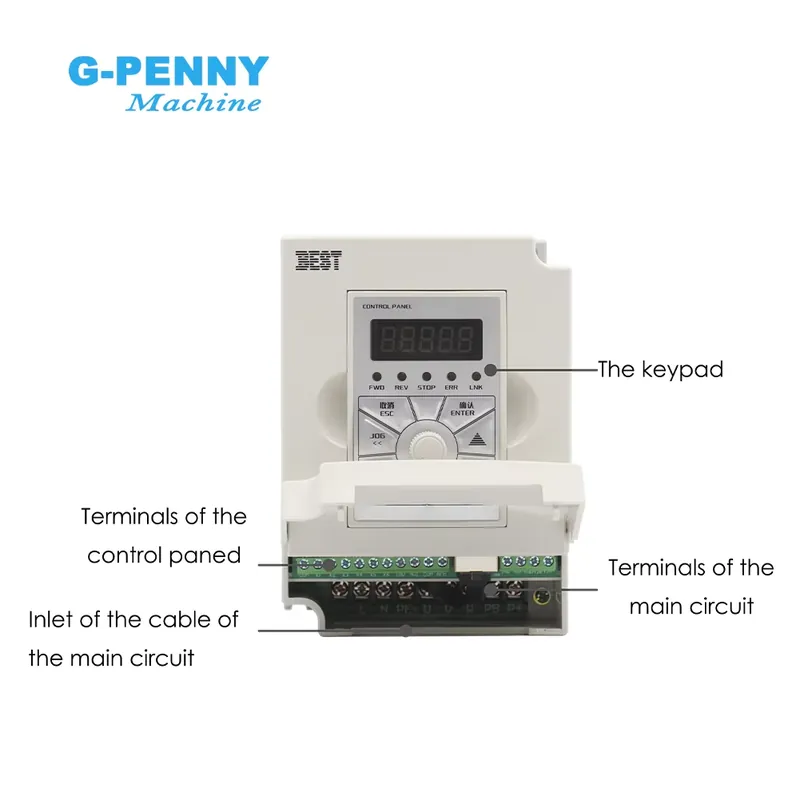 G-penny 2,2KW ER20 D80 Holzbea – 2.2Kw Water Cooled Spindle Kit Vfd Bewertung und Preis